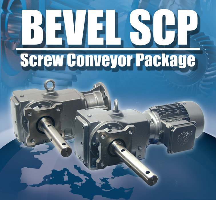 Right-angle Helical-bevel Screw Conveyor Drives